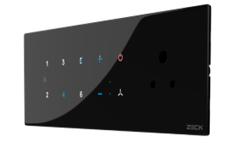 8M - 6 Switch + 1 Fan Control + 1 Socket